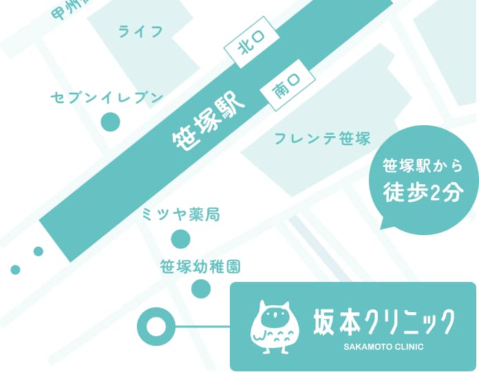 笹塚駅から徒歩2分