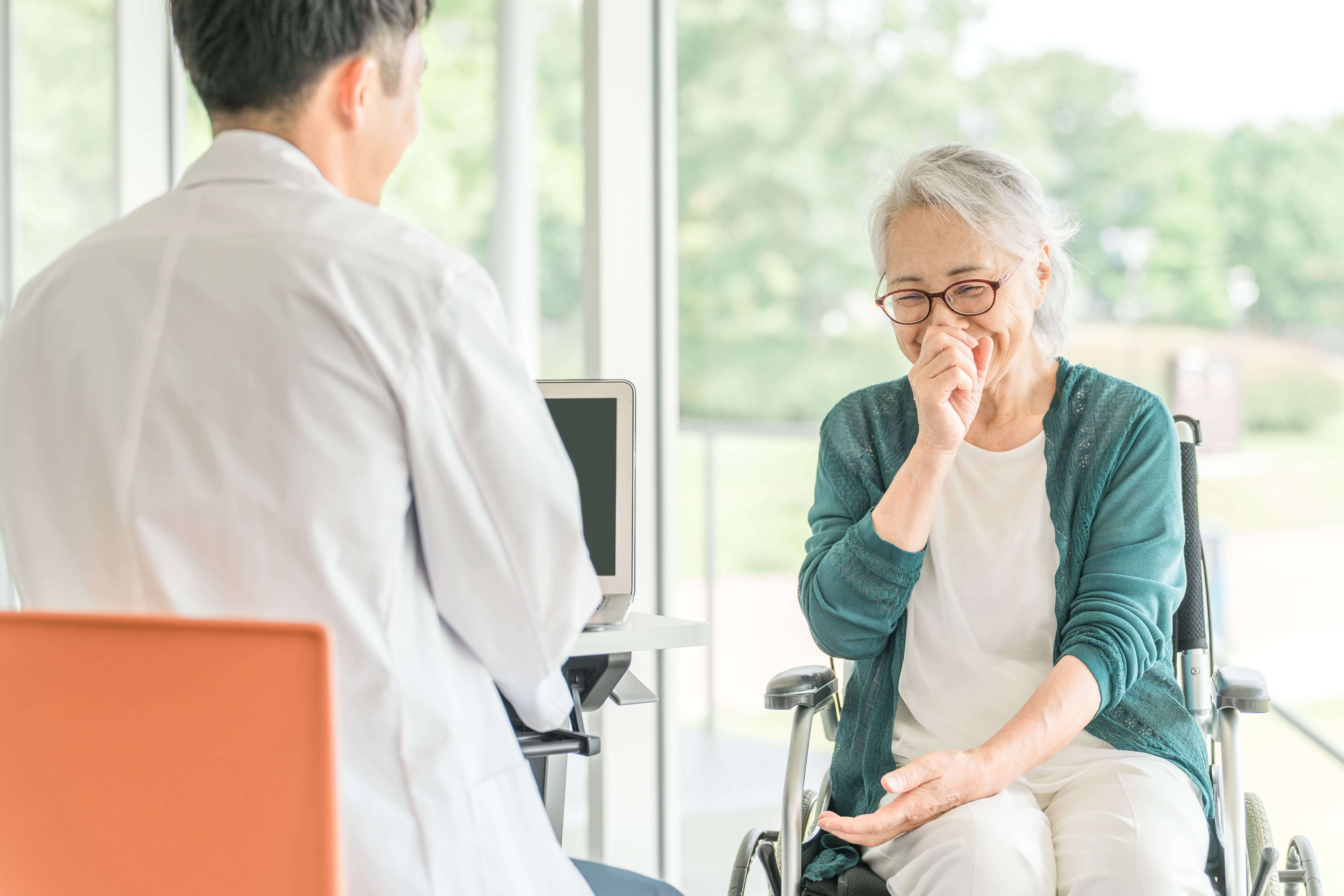 健診センター受付・待合室